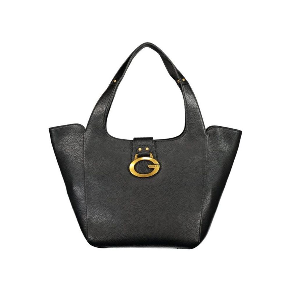 Guess Jeans Black Polyurethane Women's Women's Bag